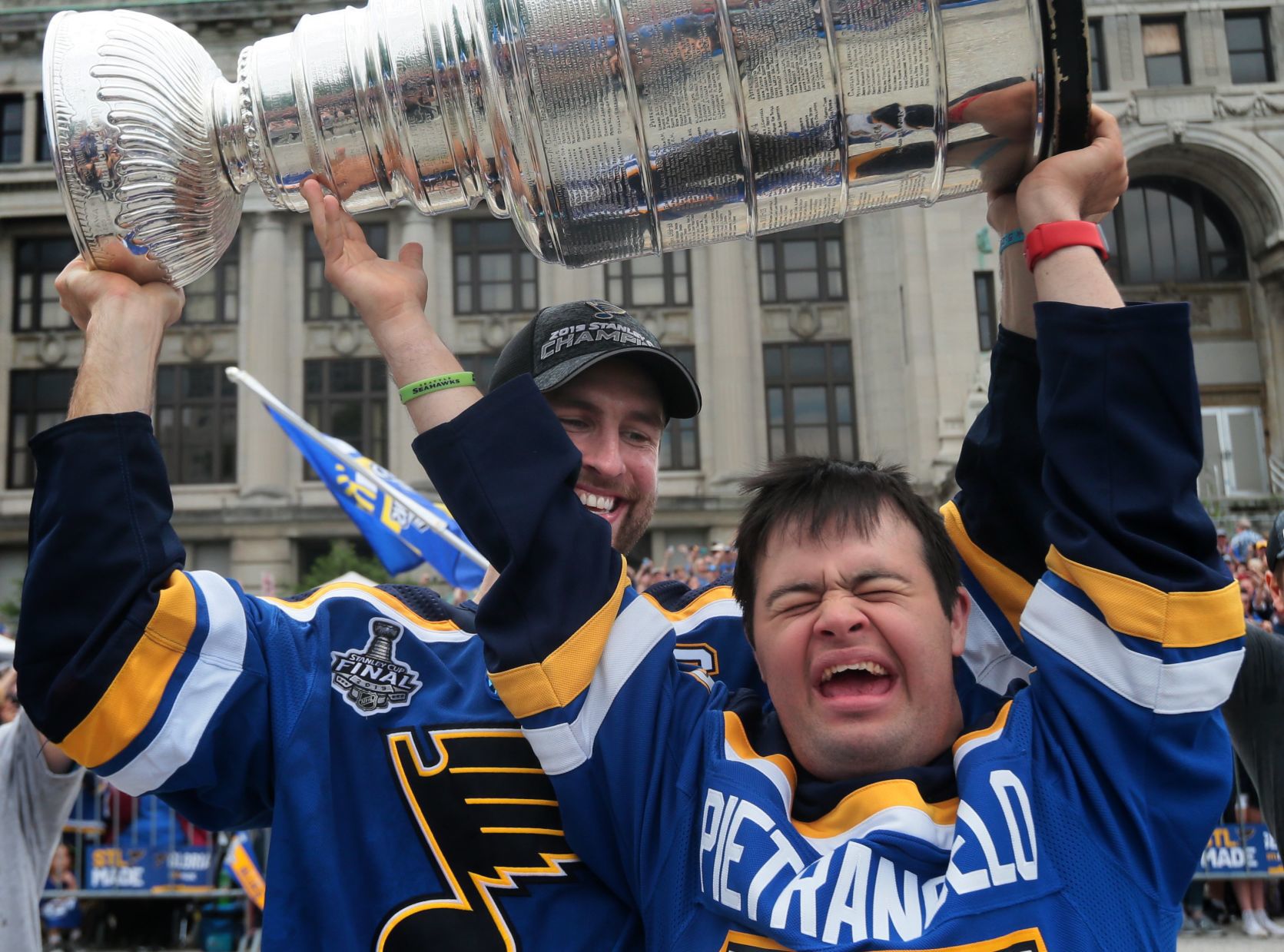 Scenes from Blues Stanley Victory Parade
